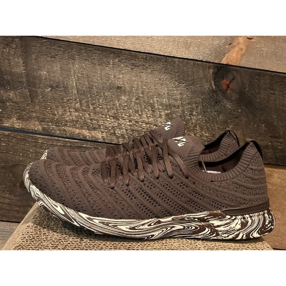 APL Womens Techloom Wave Running Shoes Sneakers Size 10 Beechwood/White/Marble - Picture 1 of 8